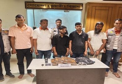 ডিবি ওয়াকিটকি ও জ্যাকেট সহ ডাকাত চক্রের ৫ সদস্য গ্রেফতার